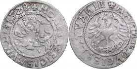 Lithuania 1/2 grosz 1528 - Sigismund I (1506-1548)
1.17 g. VF/VF Ivanauskas# -.
