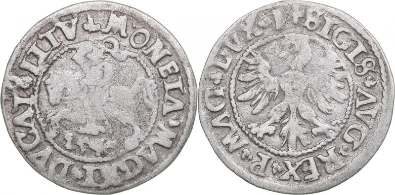 Lithuania 1/2 grosz 1546 - Sigismund II Augustus (1545-1572)
1.14 g. F/F+ Ivana...
