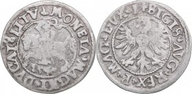 Lithuania 1/2 grosz 1546 - Sigismund II Augustus (1545-1572)
1.14 g. F/F+ Ivanauskas# 4SA430-7 R. Rare!