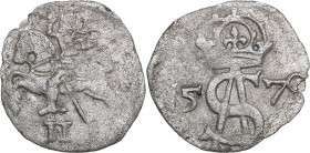 Lithuania 2 denars 1570 - Sigismund II Augustus (1545-1572)
0.39 g. VF/VF Ivanauskas# 3SA5-2. Kopicki# 3231.