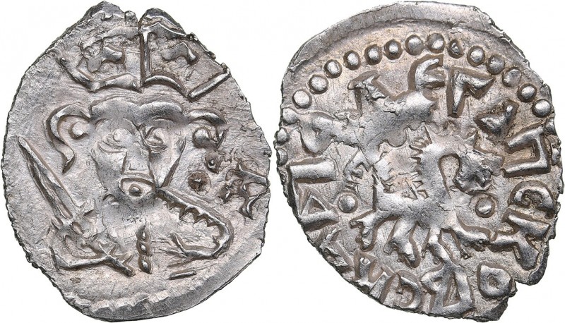 Russia - Pskov AR Kopeсk - Pskov Republic 1425-1510
0.73 g. UNC/UNC Mint luster...