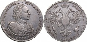 Russia Rouble 1720 К - Peter I 1699-1725)
28.32 g. XF-/VF+ Bitkin# 453 R. Rare!