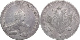 Russia - Livonia & Estonia 96 kopecks 1757 - Elizabeth (1741-1762)
26.22 g. VF/XF- Bitkin# 627 R. Rare!