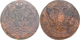 Russia 5 kopecks 1762 - Elizabeth (1741-1762)
48.79 g. VF/F Bitkin# 442 R. Rare!