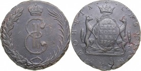 Russia - Siberia 10 kopecks 1766 - Catherine II (1762-1796)
6.54 g. VF/VF Bitkin# 1012 R1. Very rare!