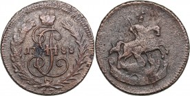 Russia Denga 1788 - Catherine II (1762-1796)
7.17 g. VF/F Bitkin# 555.