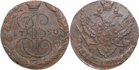Russia 5 kopecks 1790 ЕМ - Catherine II (1762-1796)
46.68 g. XF/XF Bitkin# 644.
