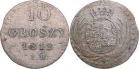 Russia - Polad 10 groszy 1812 IB - Alexander I (1801-1825)
2.62 g. VF/F Kopicki 3689 (R). Rare!