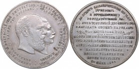 Russia medal On bilateral trade agreements between Russia and the German Empire 1894 - Alexander III (1881-1894)
20.84 g. 39 mm. VF+/XF Diakov# 1092....