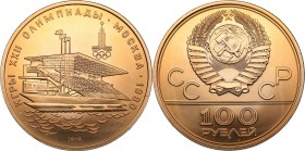 Russia - USSR 100 roubles 1978 - Olympics
17.33 g. UNC/UNC Box. Gold.