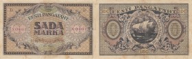 Estonia 100 marka 1922 D
F