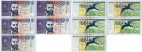 Estonia 500 krooni 1996 (5)
Various series and condition. 5 pc = 2500 EEK. Sold as is, no returns or refunds.