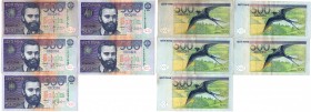 Estonia 500 krooni 1996 (5)
Various series and condition. 5 pc = 2500 EEK. Sold as is, no returns or refunds.