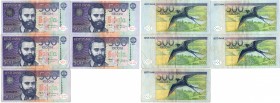 Estonia 500 krooni 1996 (5)
Various series and condition. 5 pc = 2500 EEK. Sold as is, no returns or refunds.