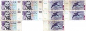 Estonia 500 krooni 2000 (5)
Various series and condition. 5 pc = 2500 EEK. Sold as is, no returns or refunds.