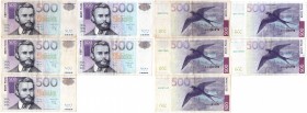 Estonia 500 krooni 2000 (5)
Various series and condition. 5 pc = 2500 EEK. Sold as is, no returns or refunds.