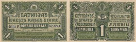 Latvia 1 roubles 1919 E
UNC