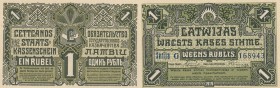 Latvia 1 roubles 1919 G
UNC