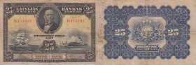 Latvia 25 roubles 1928
F