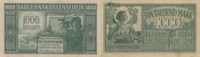 Germany - Lithuania Kowno (Kaunas) 1000 mark 1918
VF
