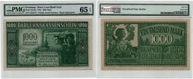 Germany - Lithuania Kowno (Kaunas) 1000 mark 1918 PMG 65 EPQ
Rare condition. Pick# R134a. Rare!
