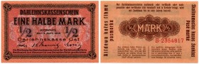 Germany - Lithuania Kowno (Kaunas) 1/2 mark 1918
UNC Rare condition.