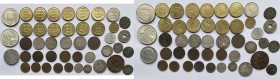 Estonia, Poland, Latvia, Livonia, Sweden, Australia, Finland, Hungary, France, Lithuania, Netherland lot of coins (45)
(45) Part - silver.