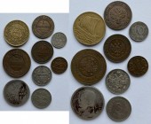 Estonia, Russia, Sweden lot of coins (9)
(9)
