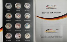 Germany silver medals set (12) - Olympics
Proof Box