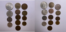 Latvia and Lithuania lot of coins (13)
(13)