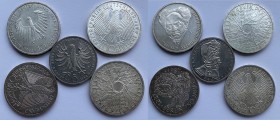 Germany lot of coins (5)
(5) Silver