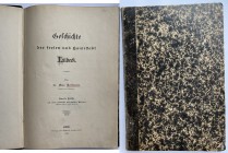 Dr. Max Hoffmann, Geschichte der freien und Hansestadt Lübeck, 2. Hälfte, 1892
Lübeck, 1889. 213 p. 1 plate. Good condition.