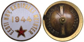 Russia - USSR badge Estonian SSR Handball Champion 1944
2.90 g. 15mm. Rare!