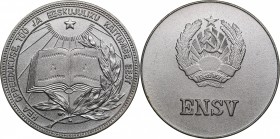Russia - USSR medal Estonian school graduate silver medal 1960
26.24 g. 60mm. Rare! Metal is not silver.