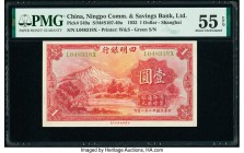 China Ningpo Commercial and Savings Bank Limited 1 Dollar 1933 Pick 549a S/M#S107-40a PMG About Uncirculated 55 EPQ. 

HID09801242017

© 2020 Heritage...