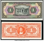 El Salvador Banco Agricola Comercial 1 Colon ND (1922) Pick S109p Front and Back Proofs Crisp Uncirculated. Two partial POCs on both examples.

HID098...