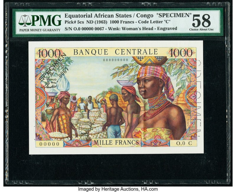 Equatorial African States Banque Centrale des Etats de l'Afrique Equatoriale, Co...
