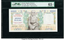 Greece Bank of Greece 1000 Drachmai 1.5.1935 Pick 106a PMG Gem Uncirculated 65 EPQ. 

HID09801242017

© 2020 Heritage Auctions | All Rights Reserved