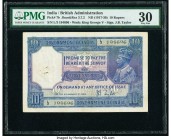 India Government of India 10 Rupees ND (1917-30) Pick 7b Jhun3.7.2 PMG Very Fine 30. Spindle holes; ink.

HID09801242017

© 2020 Heritage Auctions | A...