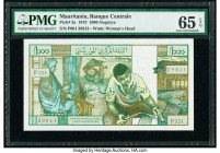 Mauritania Banque Centrale de Mauritanie 1000 Ouguiya 20.6.1973 Pick 3a PMG Gem Uncirculated 65 EPQ. 

HID09801242017

© 2020 Heritage Auctions | All ...