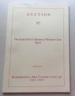 NUMISMATICA ARS CLASSICA. Auction 87 Zurich 8/10/2015: The Ernst Ploio Collection of Roman Coins I. Editorial binding, pp. 64, nn. 158, ill.