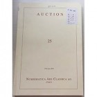 NUMISMATICA ARS CLASSICA. Auction 25 Zurich, 25/6/2003: Greek, Roman and Byzantine Coins. An Important Collection of Visigothic Coins. Editorial bindi...