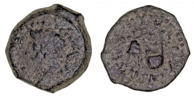 Monedas de la Hispania Antigua
Iulia Traducta, Algeciras (Cádiz)
Semis. AE. (é...