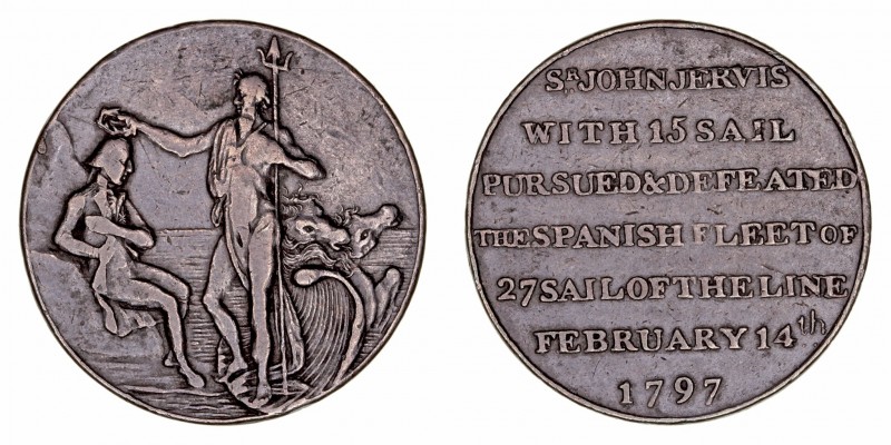 Monedas Extranjeras
Gran Bretaña
Token. AE. 1797. Hampshire, Portsmouth copper...