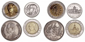 Monedas Extranjeras
Tailandia
Lote de 4 monedas. Cuproníquel. EBC a MBC-.