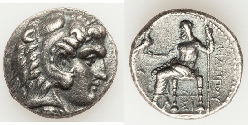 MACEDONIAN KINGDOM. Philip III Arrhidaeus (323-317 BC). AR tetradrachm (25mm, 17...