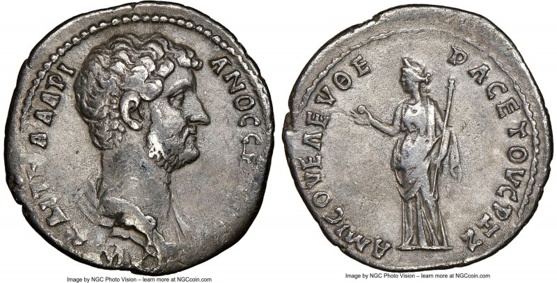 PONTUS. Amisus. Hadrian (AD 117-138). AR drachm (19mm, 7h). NGC VF. Dated Civic ...