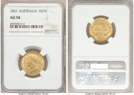 Victoria gold Sovereign 1861-SYDNEY AU58 NGC, Sydney mint, KM4.

HID09801242017

© 2020 Heritage Auctions | All Rights Reserved
