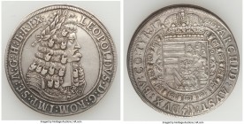 Leopold I Taler 1700 XF, Hall mint, KM1303.4, Dav-3245. 42mm. 28.82gm. 

HID09801242017

© 2020 Heritage Auctions | All Rights Reserved