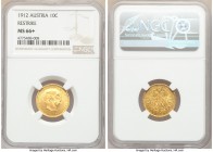 Franz Joseph I gold Restrike 10 Corona 1912 MS66+ NGC, KM2816.

HID09801242017

© 2020 Heritage Auctions | All Rights Reserved